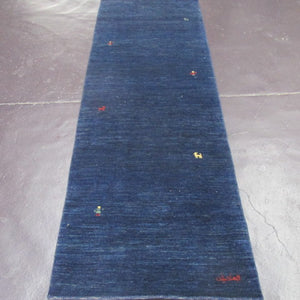 2'9 x 8 Persian Gabbeh Blue #71687