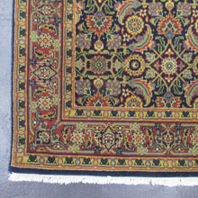 Load image into Gallery viewer, 2&#39;8 x 8 Indo Herati Blue/Red #74746