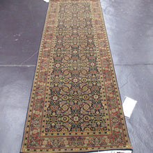 Load image into Gallery viewer, 2&#39;8 x 8 Indo Herati Blue/Red #74746