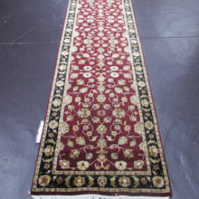 Load image into Gallery viewer, 2&#39;8 x 10 Indo Agra red/black  #75356