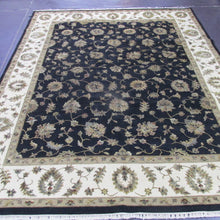 Load image into Gallery viewer, 7&#39;11 x 10&#39;2 India Dharma Wool and Silk #75483
