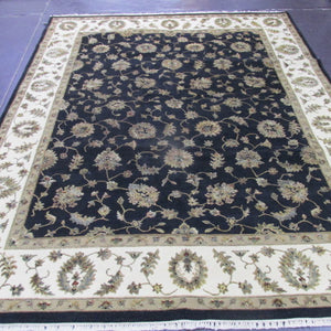 7'11 x 10'2 India Dharma Wool and Silk #75483