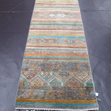Load image into Gallery viewer, 2&#39;8 x 9&#39;8 Afghani Khorgen #75529