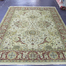 Load image into Gallery viewer, 7&#39;10 x 9&#39;10 Indo Royal Agra  #75551