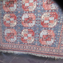 Load image into Gallery viewer, 7'10 x 10'5 Pakistan Turkamen Navy/Red #75661