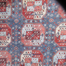 Load image into Gallery viewer, 7'10 x 10'5 Pakistan Turkamen Navy/Red #75661