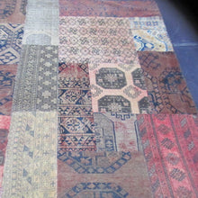 Load image into Gallery viewer, 7'6 x 9'7 Afghani Patchwork #75664