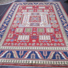 Load image into Gallery viewer, 8'10 x 12'3 Pakistani Kazak #75710