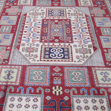 Load image into Gallery viewer, 9'8 x 13'7 Pakistani Kazak #75724