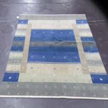 Load image into Gallery viewer, 4'7 x 6'7 Indo Gabbeh #75756