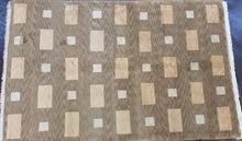 Load image into Gallery viewer, Contemporary 6 x 9 Brown Discount Rug #7227