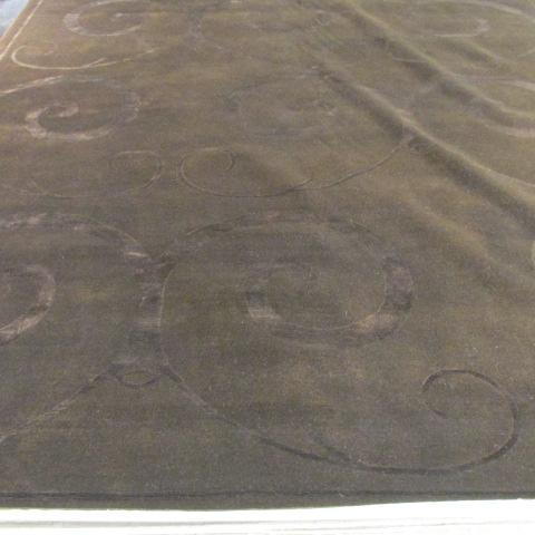Contemporary 10 x 14 Grey Discount Rug #70582