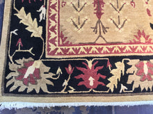 Load image into Gallery viewer, 6x9 Gold Black Traditional Rug #12470 | Roys Rugs