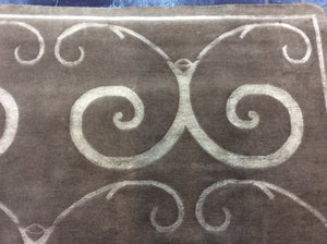 Contemporary 6 x 9 Grey Discount Rug #70668