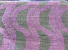 Load image into Gallery viewer, Contemporary 8 x 8 Purple Discount Rug #50838