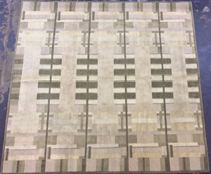 Contemporary 8 x 8 Beige Discount Rug #51147