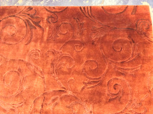 9x10 Red Contemporary Rug #70487 from India | Roys Rugs