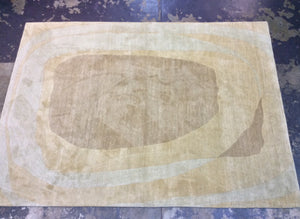 Contemporary 8'2 x 11'6 Beige Discount Rug #38786
