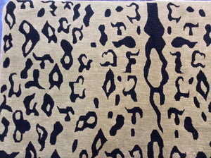Contemporary 6 x 9 Gold Discount Rug #50758