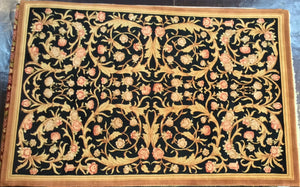 9x12 Brown Black Traditional Rug #50690 | Roys Rugs