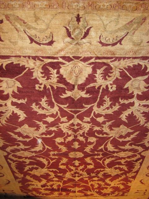 Traditional 10 x 14 Brown, Beige Rug #25520