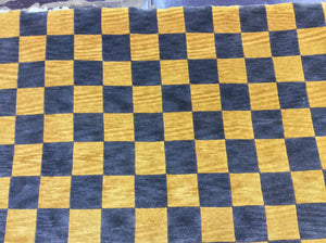 Contemporary 6 x 9 Gold, Purple Rug #53518