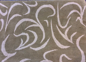 Contemporary 8 x 10 Beige Discount Rug #7323