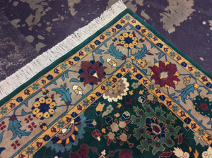 9x12 Green Traditional Rug #51040 – Classic Look | Roys Rugs