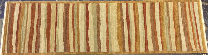 3'2 x 11'3 runner India Contemporary Multi Color #64747