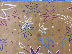 Contemporary 4 x 6 Gold Discount Rug #50877