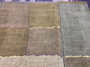 Contemporary 9 x 12 Brown Discount Rug #22266