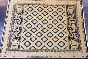 Contemporary 8 x 10 Black Discount Rug #50632