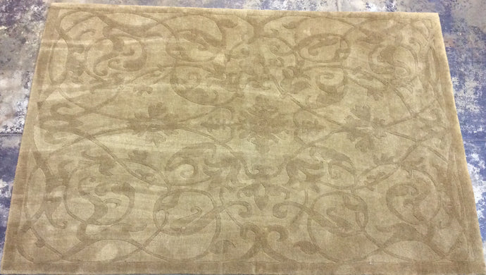Contemporary 6'7 x 9'10 Brown Rug #16288