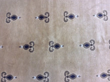 Load image into Gallery viewer, Contemporary 6 x 9 Gold, Black Rug #6953