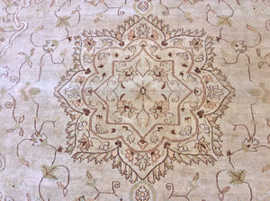 9x12 Green Brown Traditional Rug #1302 | Roys Rugs