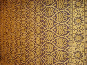 Kilim 9 x 12 Gold, Brown Rug #4822