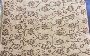 Contemporary 6 x 9 Ivory, Black Discount Rug #7329