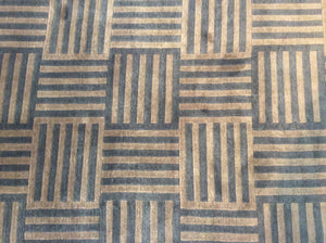 Contemporary 6 x 9 Green Rug #50669