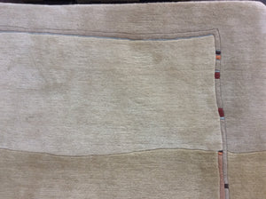Contemporary 5 x 8 Gold Rug #14636
