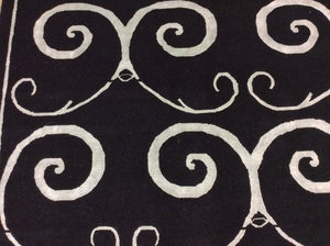 Contemporary 6 x 9 Black Discount Rug #70755