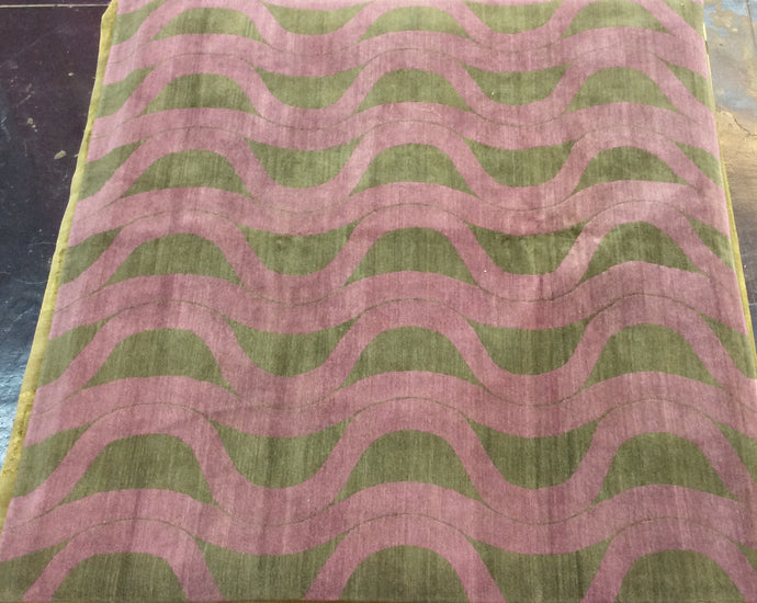 Contemporary 8 x 8 Pink Discount Rug #4301