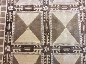 Contemporary 2'9 x 11'4 Ivory Discount Rug #828