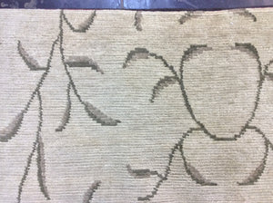 Contemporary 5 x 8 Beige Discount Rug #8596