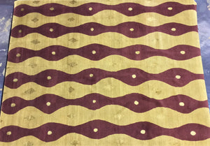 Contemporary 8 x 11  Gold Discount Rug #2590