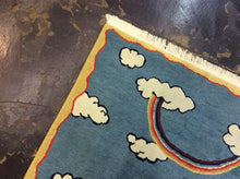 Load image into Gallery viewer, Contemporary 4 x 6 Blue Discount Rug #6053