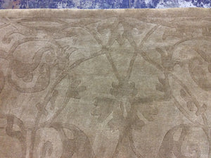 Contemporary 6'7 x 9'10 Brown Rug #16288