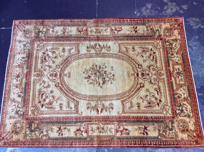 9x12 Brown Ivory Traditional Rug #9859 | Roys Rugs