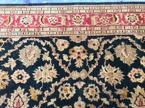 9x12 Black Red Traditional Rug #6362 – Bold Style | Roys Rugs