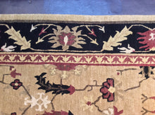 Load image into Gallery viewer, 6x9 Gold Black Traditional Rug #12470 | Roys Rugs
