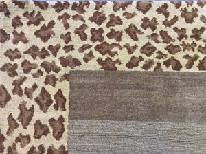 Contemporary 3 x 8 Grey Discount Rug #51194